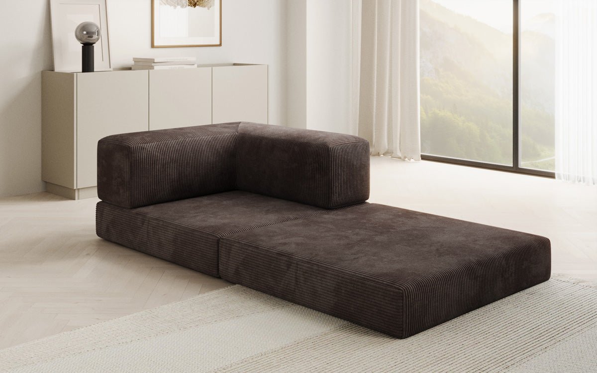 Luxuriöser Cord Designer Sessel: Bequemer Relax-Sofa-Sessel für Modernes Wohnzimmer