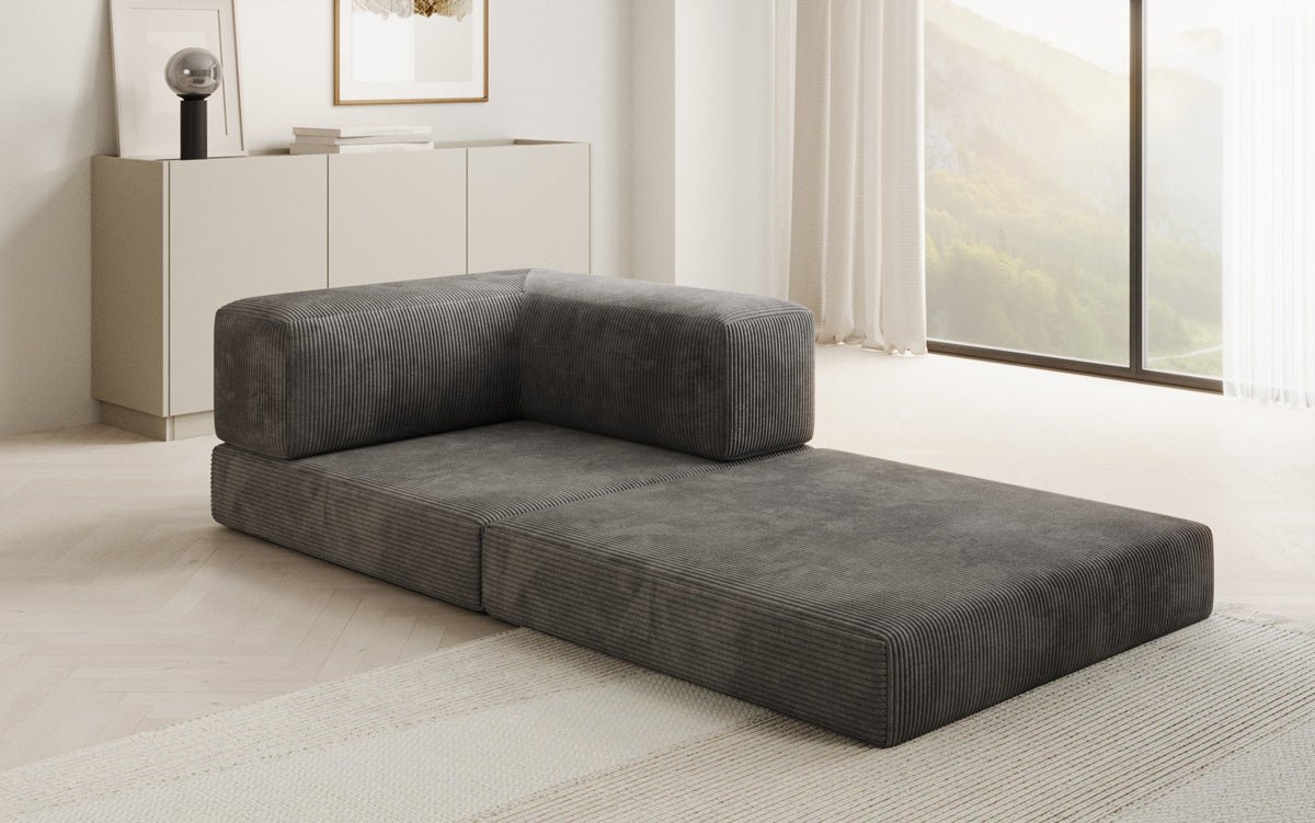 Luxuriöser Cord Designer Sessel: Bequemer Relax-Sofa-Sessel für Modernes Wohnzimmer