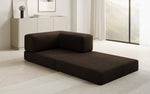 Lade das Bild in den Galerie-Viewer, Luxuriöser Lazy Bouclé Designer Sofa-Sessel mit Schlaffunktion und Stauraum