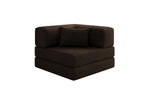 Lade das Bild in den Galerie-Viewer, Luxuriöser Lazy Bouclé Designer Sofa-Sessel mit Schlaffunktion und Stauraum