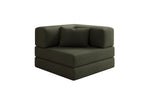 Lade das Bild in den Galerie-Viewer, Luxuriöser Lazy Bouclé Designer Sofa-Sessel mit Schlaffunktion und Stauraum