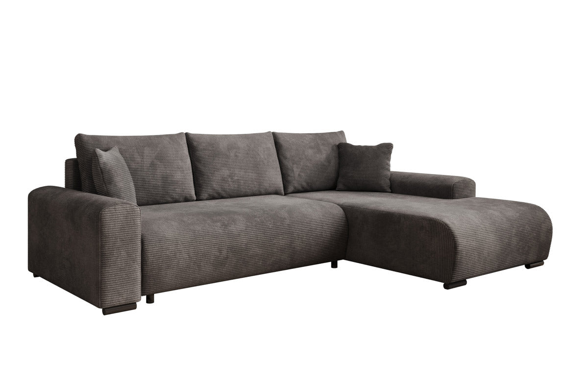 Luxuriöses Designer-Schlafsofa 'Nelly' mit Funktionen und praktischem Stauraum