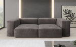 Lade das Bild in den Galerie-Viewer, Luxuriöses Snug 2-Sitzer Samtsofa: Modernes Design, Ultrakomfortabel für Ihr Wohnzimmer