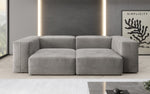 Lade das Bild in den Galerie-Viewer, Luxuriöses Snug 2-Sitzer Samtsofa: Modernes Design, Ultrakomfortabel für Ihr Wohnzimmer