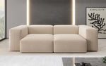 Lade das Bild in den Galerie-Viewer, Exklusives Designer 2-Sitzer Sofa Snug: Luxuriöser Bouclé-Stoff, Modern & Komfortabel