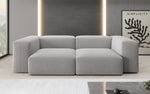 Lade das Bild in den Galerie-Viewer, Exklusives Designer 2-Sitzer Sofa Snug: Luxuriöser Bouclé-Stoff, Modern & Komfortabel