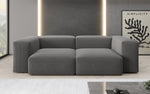 Lade das Bild in den Galerie-Viewer, Exklusives Designer 2-Sitzer Sofa Snug: Luxuriöser Bouclé-Stoff, Modern & Komfortabel