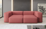Lade das Bild in den Galerie-Viewer, Designer Gemütliches 2-Sitzer Stoffsofa: Modern, Komfortabel & Stylisch für Ihr Zuhause