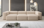 Lade das Bild in den Galerie-Viewer, Luxuriöses Designer 3-Sitzer Bouclé Sofa Snug: Modern, Gemütlich, Stilvoll für Ihr Zuhause