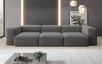Lade das Bild in den Galerie-Viewer, Luxuriöses Designer 3-Sitzer Bouclé Sofa Snug: Modern, Gemütlich, Stilvoll für Ihr Zuhause