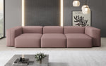 Lade das Bild in den Galerie-Viewer, Designer 3-Sitzer Sofa Snug: Luxuriöses Stoff-Sofa für modernes Wohnzimmer