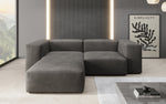 Lade das Bild in den Galerie-Viewer, Luxuriöses L-Sofa Snug Mini Samt: Modulares Ecksofa für ultimativen Komfort