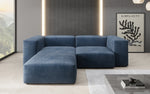 Lade das Bild in den Galerie-Viewer, Luxuriöses L-Sofa Snug Mini Samt: Modulares Ecksofa für ultimativen Komfort