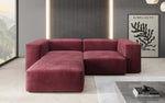Lade das Bild in den Galerie-Viewer, Luxuriöses L-Sofa Snug Mini Samt: Modulares Ecksofa für ultimativen Komfort