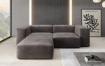 Lade das Bild in den Galerie-Viewer, Luxuriöses L-Sofa Snug Mini Samt: Modulares Ecksofa für ultimativen Komfort