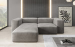 Lade das Bild in den Galerie-Viewer, Luxuriöses L-Sofa Snug Mini Samt: Modulares Ecksofa für ultimativen Komfort