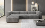 Lade das Bild in den Galerie-Viewer, Luxuriöses Ecksofa Snug aus Cordstoff – Modernes Design, Hoher Komfort, Verstellbar