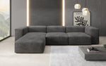 Lade das Bild in den Galerie-Viewer, Luxuriöses Ecksofa Snug aus Cordstoff – Modernes Design, Hoher Komfort, Verstellbar