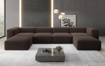 Lade das Bild in den Galerie-Viewer, Luxuriöses U-Form Bouclé Designer Sofa: Gemütlich, Modern, Groß für Ihr Wohnzimmer