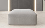 Lade das Bild in den Galerie-Viewer, Luxuriöser Bouclé Beistellhocker Snug: Stilvoller Akzent, Robust & Vielseitig, 80cm Durchmesser