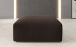 Lade das Bild in den Galerie-Viewer, Luxuriöser Bouclé Beistellhocker Snug: Stilvoller Akzent, Robust & Vielseitig, 80cm Durchmesser