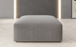Lade das Bild in den Galerie-Viewer, Luxuriöser Bouclé Beistellhocker Snug: Stilvoller Akzent, Robust & Vielseitig, 80cm Durchmesser