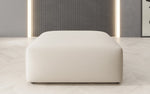 Lade das Bild in den Galerie-Viewer, Gemütlicher 80cm Snug Stoff-Pouf: Vielseitiger Hocker, Fußstütze & Beistelltisch