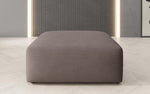 Lade das Bild in den Galerie-Viewer, Gemütlicher 80cm Snug Stoff-Pouf: Vielseitiger Hocker, Fußstütze & Beistelltisch
