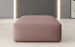 Lade das Bild in den Galerie-Viewer, Gemütlicher 80cm Snug Stoff-Pouf: Vielseitiger Hocker, Fußstütze & Beistelltisch