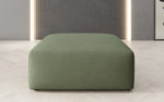 Lade das Bild in den Galerie-Viewer, Gemütlicher 80cm Snug Stoff-Pouf: Vielseitiger Hocker, Fußstütze & Beistelltisch