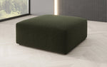 Lade das Bild in den Galerie-Viewer, Luxuriöser Bouclé Beistellhocker Snug: Stilvoller Akzent, Robust & Vielseitig, 80cm Durchmesser