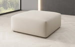 Lade das Bild in den Galerie-Viewer, Gemütlicher 80cm Snug Stoff-Pouf: Vielseitiger Hocker, Fußstütze & Beistelltisch