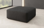 Lade das Bild in den Galerie-Viewer, Gemütlicher 80cm Snug Stoff-Pouf: Vielseitiger Hocker, Fußstütze & Beistelltisch