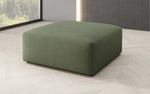 Lade das Bild in den Galerie-Viewer, Gemütlicher 80cm Snug Stoff-Pouf: Vielseitiger Hocker, Fußstütze & Beistelltisch