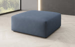 Lade das Bild in den Galerie-Viewer, Gemütlicher 80cm Snug Stoff-Pouf: Vielseitiger Hocker, Fußstütze & Beistelltisch