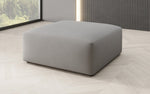 Lade das Bild in den Galerie-Viewer, Gemütlicher 80cm Snug Stoff-Pouf: Vielseitiger Hocker, Fußstütze & Beistelltisch