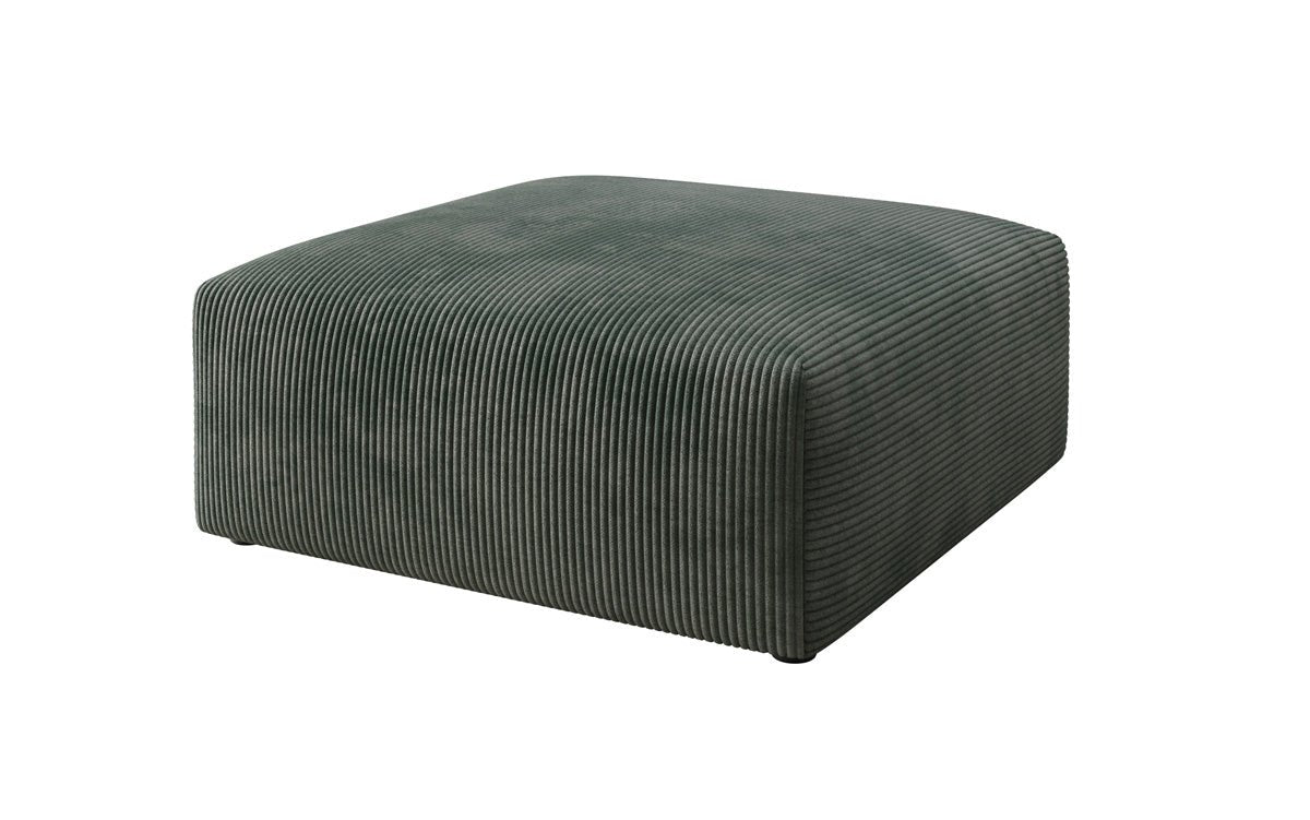 Snug Cord Beistellhocker: Gemütlicher, Stilvoller 80cm Sitzpouf für Modernes Wohnen