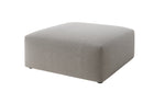 Lade das Bild in den Galerie-Viewer, Luxuriöser Bouclé Beistellhocker Snug: Stilvoller Akzent, Robust & Vielseitig, 80cm Durchmesser