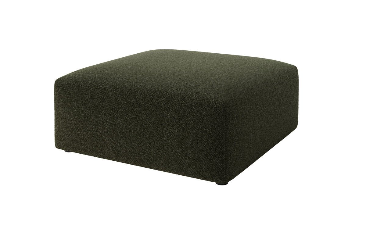 Eleganter 80cm Bouclé Beistellhocker: Gemütlicher, Moderner Sitzpouf für Stilvolles Wohnen