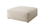 Lade das Bild in den Galerie-Viewer, Gemütlicher 80cm Snug Stoff-Pouf: Vielseitiger Hocker, Fußstütze & Beistelltisch