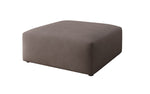 Lade das Bild in den Galerie-Viewer, Gemütlicher 80cm Snug Stoff-Pouf: Vielseitiger Hocker, Fußstütze & Beistelltisch