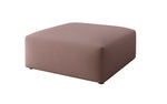 Lade das Bild in den Galerie-Viewer, Gemütlicher 80cm Snug Stoff-Pouf: Vielseitiger Hocker, Fußstütze & Beistelltisch