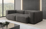 Lade das Bild in den Galerie-Viewer, Luxuriöses Snug 2-Sitzer Samtsofa: Modernes Design, Ultrakomfortabel für Ihr Wohnzimmer