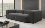 Lade das Bild in den Galerie-Viewer, Exklusives Designer 2-Sitzer Sofa Snug: Luxuriöser Bouclé-Stoff, Modern & Komfortabel