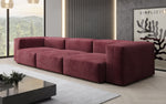 Lade das Bild in den Galerie-Viewer, Luxuriöses Designer 3-Sitzer Samtsofa Snug – Komfortables Wohnzimmer Sofa mit Stil