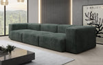 Lade das Bild in den Galerie-Viewer, Gemütliches Designer 3-Sitzer Cordsofa Snug für modernes Wohnzimmer – Stilvoller Komfort