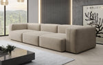 Lade das Bild in den Galerie-Viewer, Luxuriöses Designer 3-Sitzer Samtsofa Snug – Komfortables Wohnzimmer Sofa mit Stil