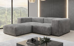 Lade das Bild in den Galerie-Viewer, Gemütliches Designer L-Sofa Snug Mini aus Cordstoff für modernes Wohnen