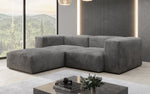 Lade das Bild in den Galerie-Viewer, Gemütliches Designer L-Sofa Snug Mini aus Cordstoff für modernes Wohnen