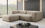 Lade das Bild in den Galerie-Viewer, Luxuriöses L-Sofa Snug Mini Samt: Modulares Ecksofa für ultimativen Komfort